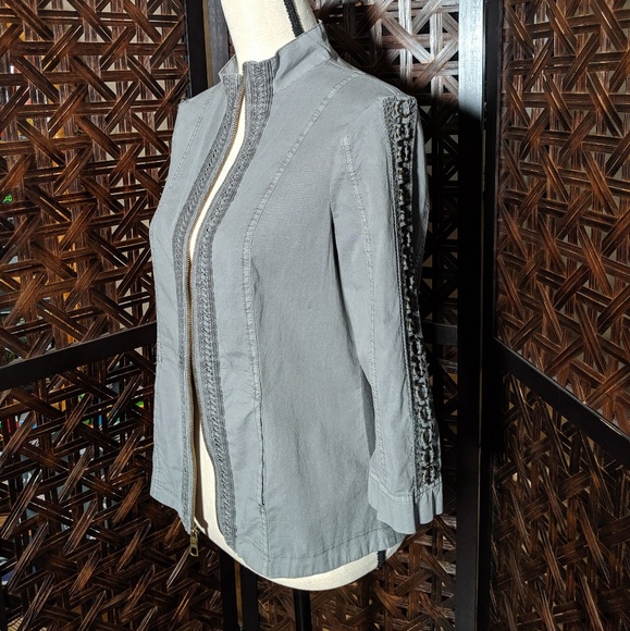 XCVI Blue Gray Jacket - Picture 4 of 8